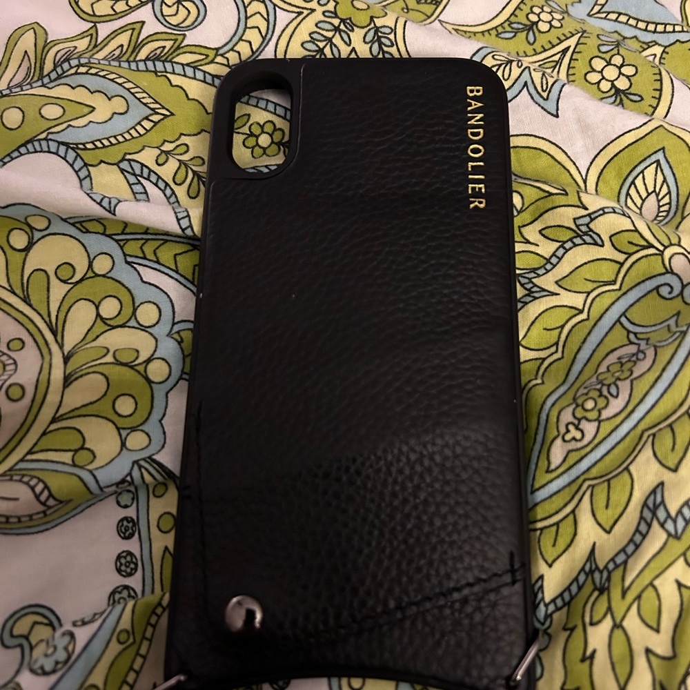 Bandolier iPhone XR case (no strap).